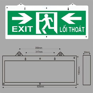 Phân tích đèn exit KT 640 Kentom qua bảng giá bán - Mua sắm