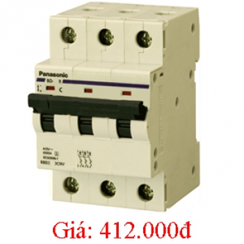 Cầu dao tự động MCB 3P/20A 6kA BBD3203CNV Panasonic - Mua sắm
